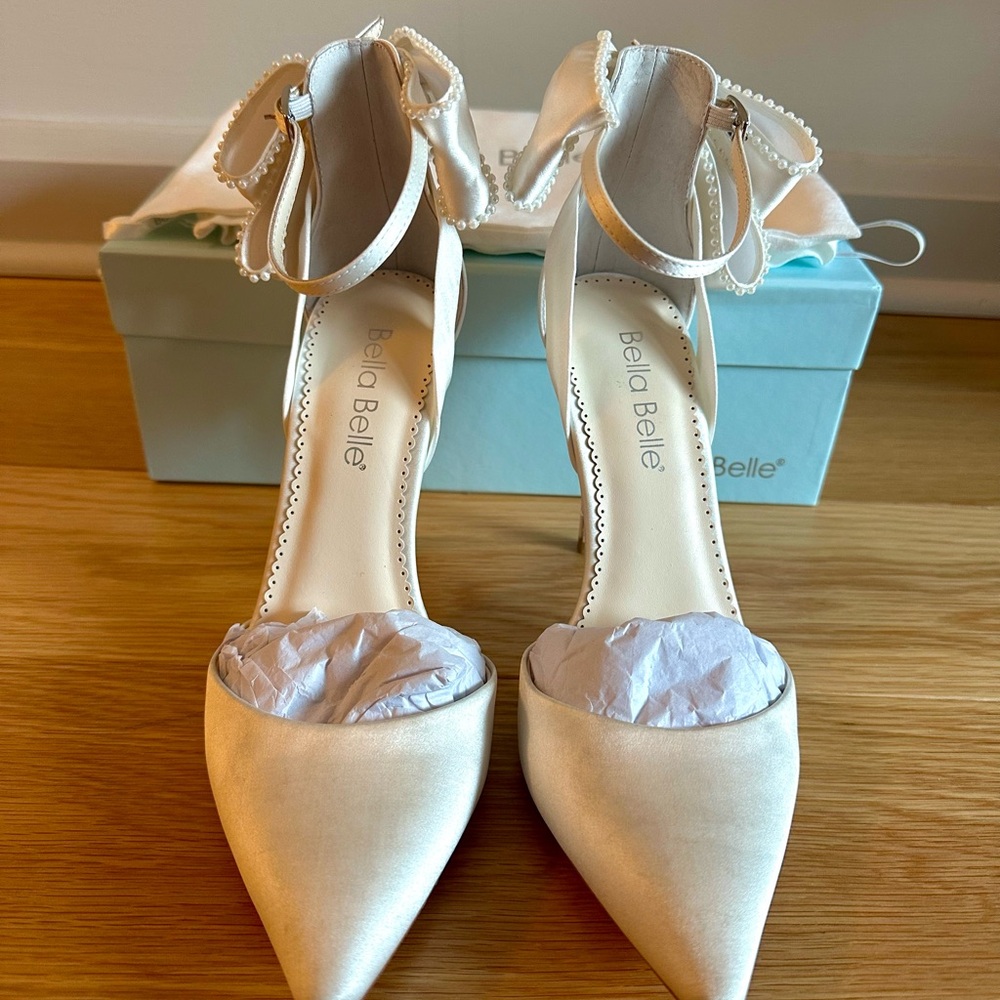 Bella Belle Mirabelle Bow Wedding Heel